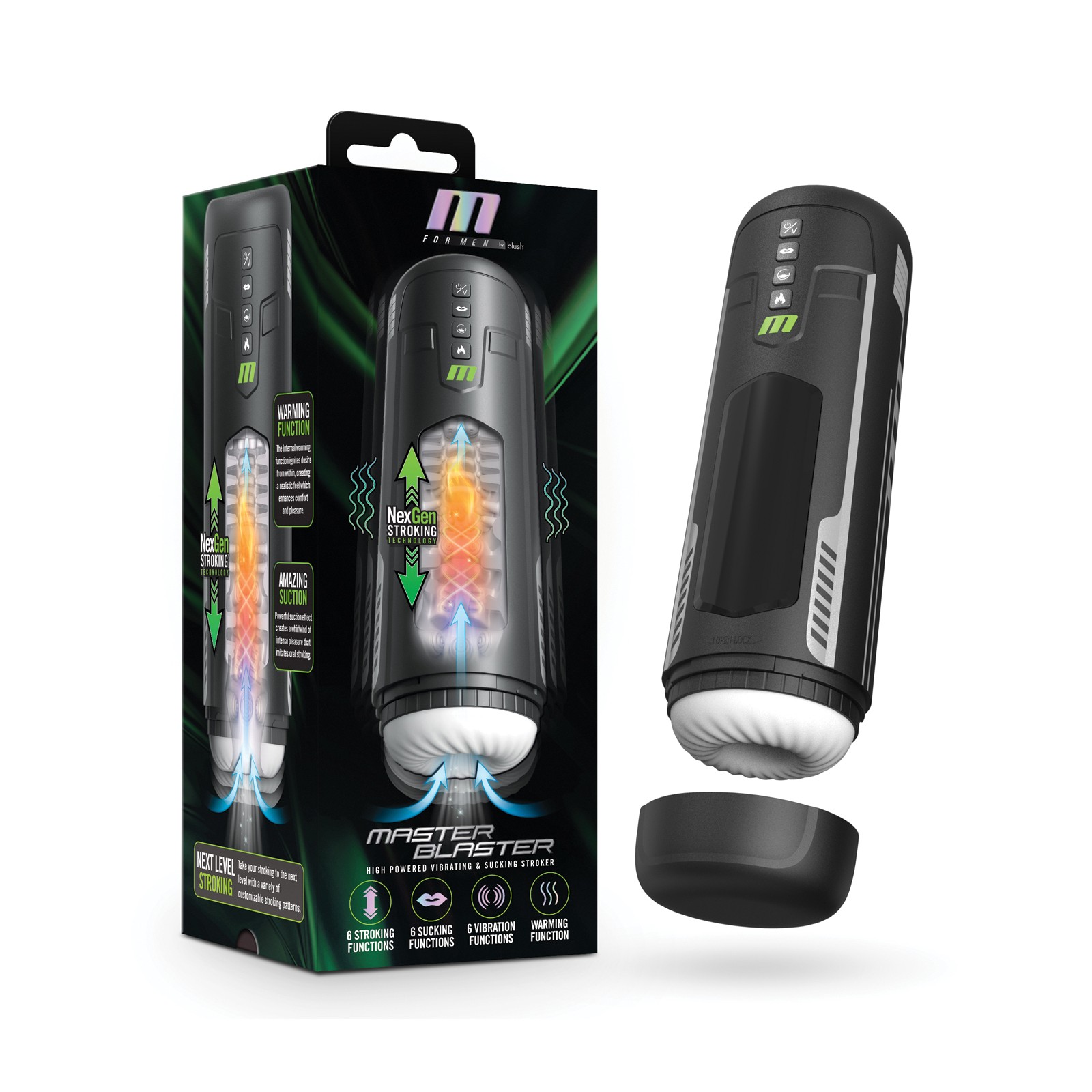 M for Men Master Blaster Automatic Stroker