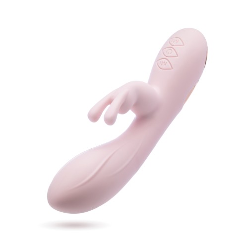 Blush Morgan Rabbit Vibrator Pink