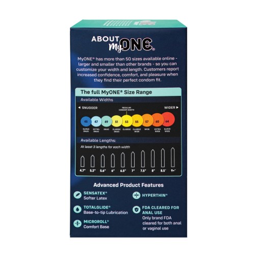 MyONE Custom Fit Condoms - Pack of 10