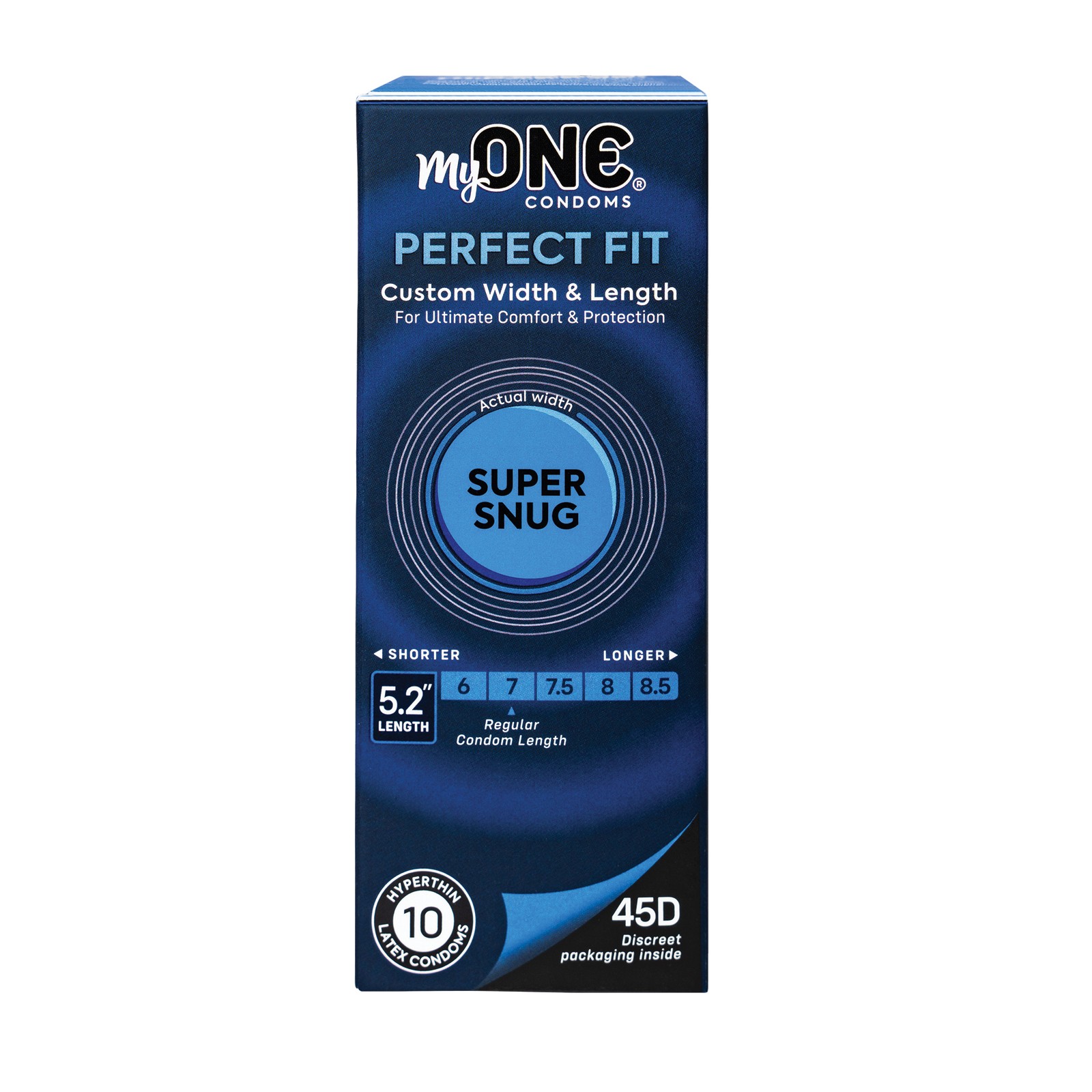 MyONE Custom Fit Super Snug Condoms Pack of 10