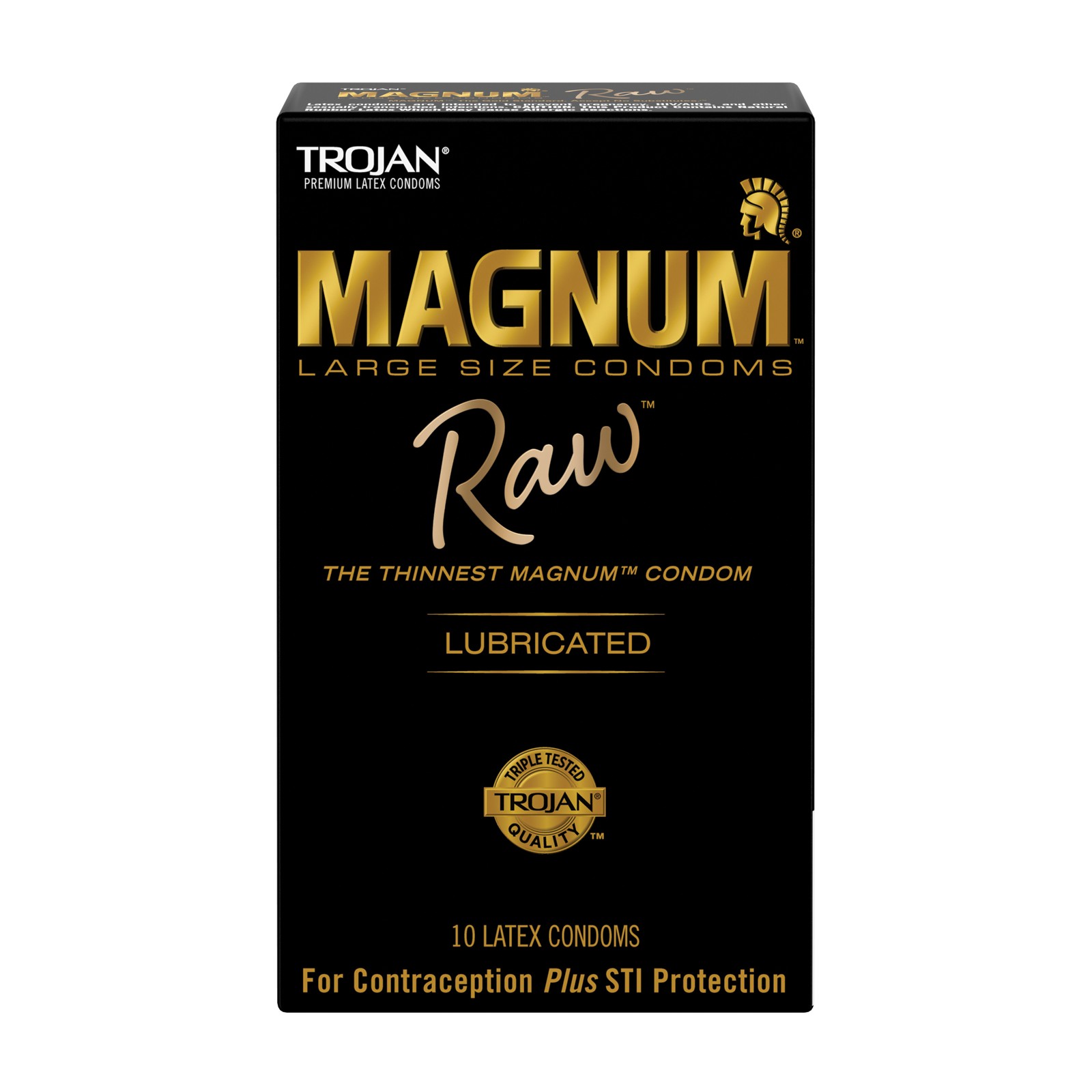 Condones Trojan Magnum Raw - Siente Todo