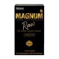 Condones Trojan Magnum Raw - Siente Todo