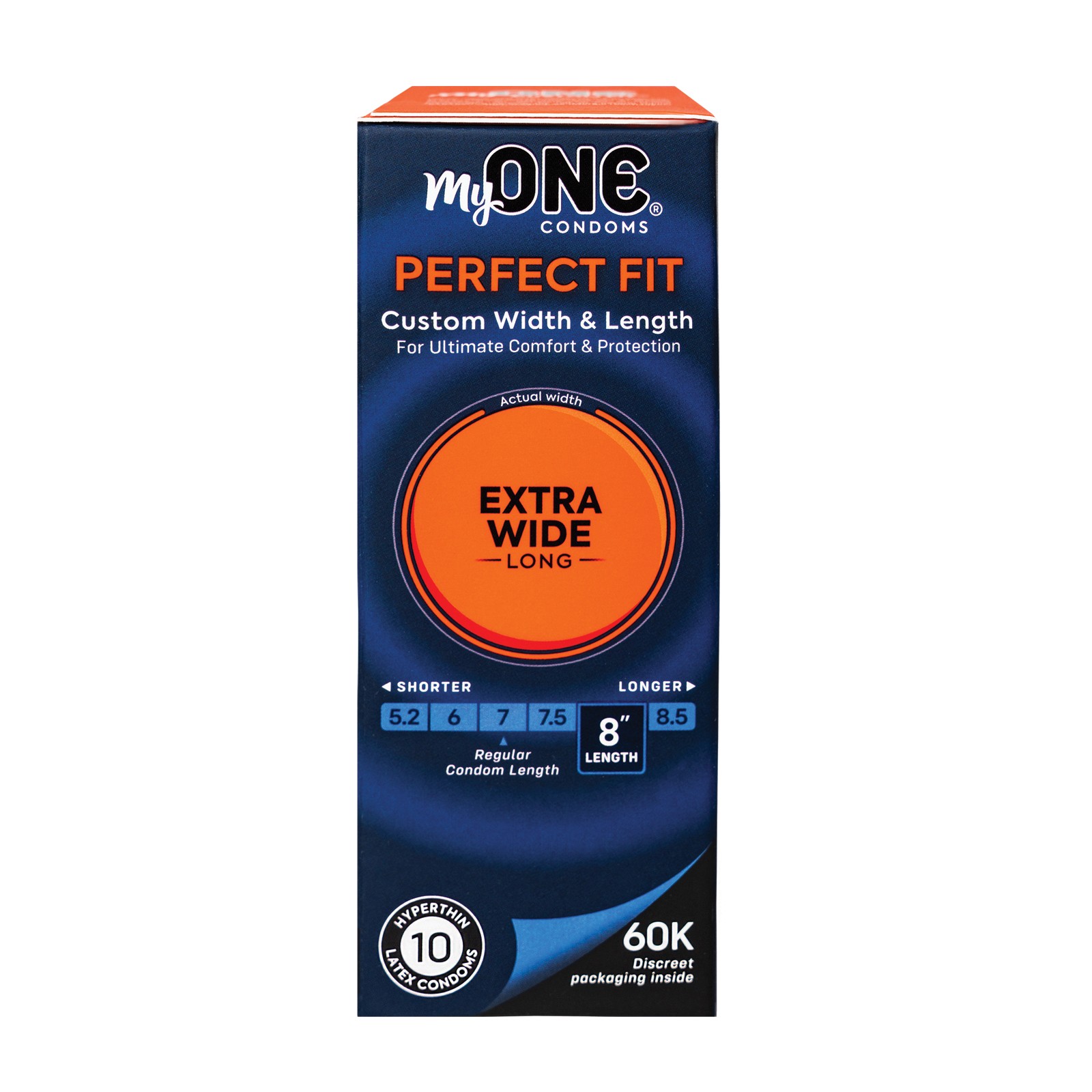 Condones MyONE Extra Anchos y Largos Pack