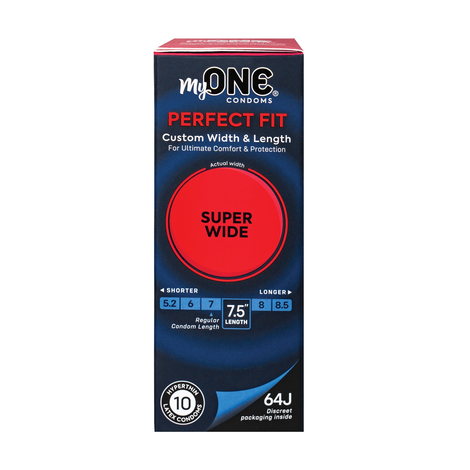 My One Super Wide Condoms - Pack of 10