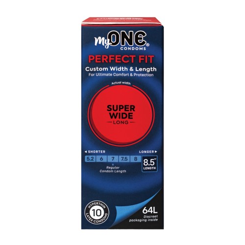 Condones MyONE Super Anchos y Largos - Pack de 10