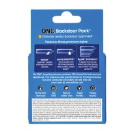 One Backdoor Pack Condoms|Condoms|Intimacy