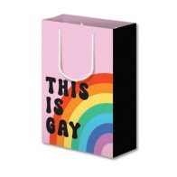 This Is Gay Rainbow Gift Bag