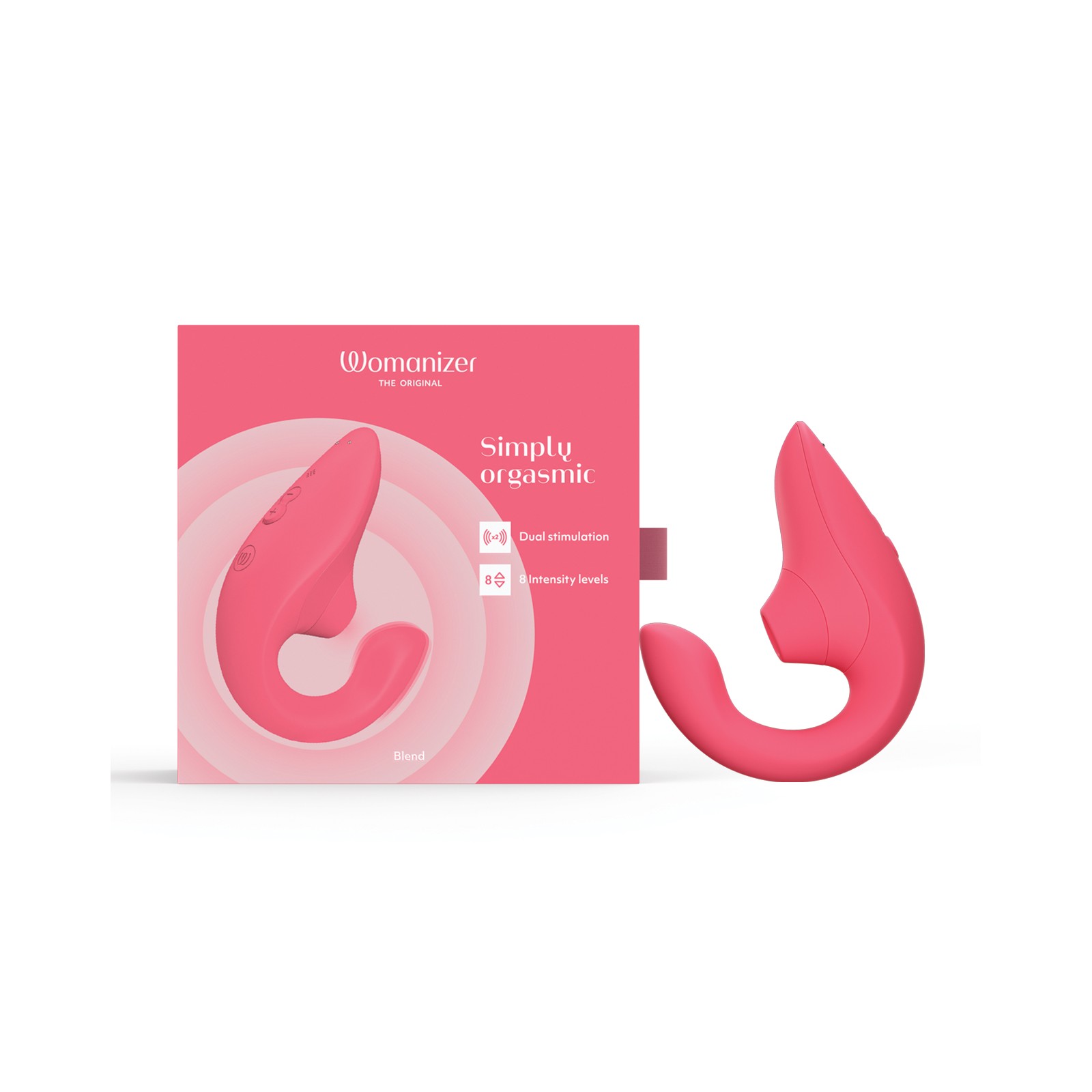 Vibrador Womanizer Blend - Rosa Vibrante