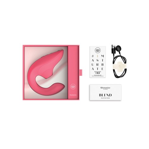 Womanizer Blend Vibrator - Vibrant Rose