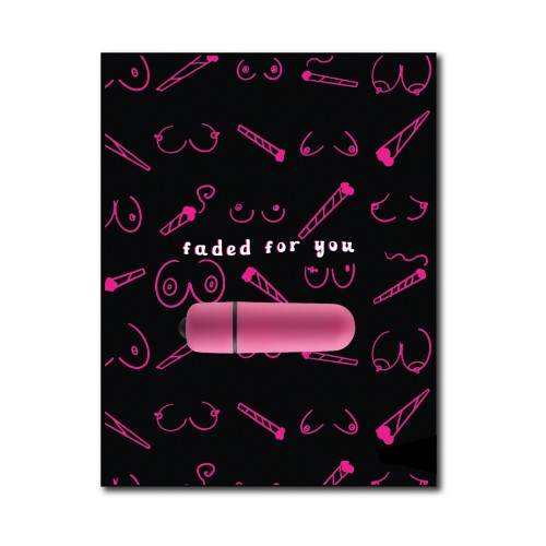 Saludo Foreplay Faded con Vibrador Rock Candy