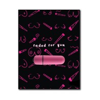 Saludo Foreplay Faded con Vibrador Rock Candy