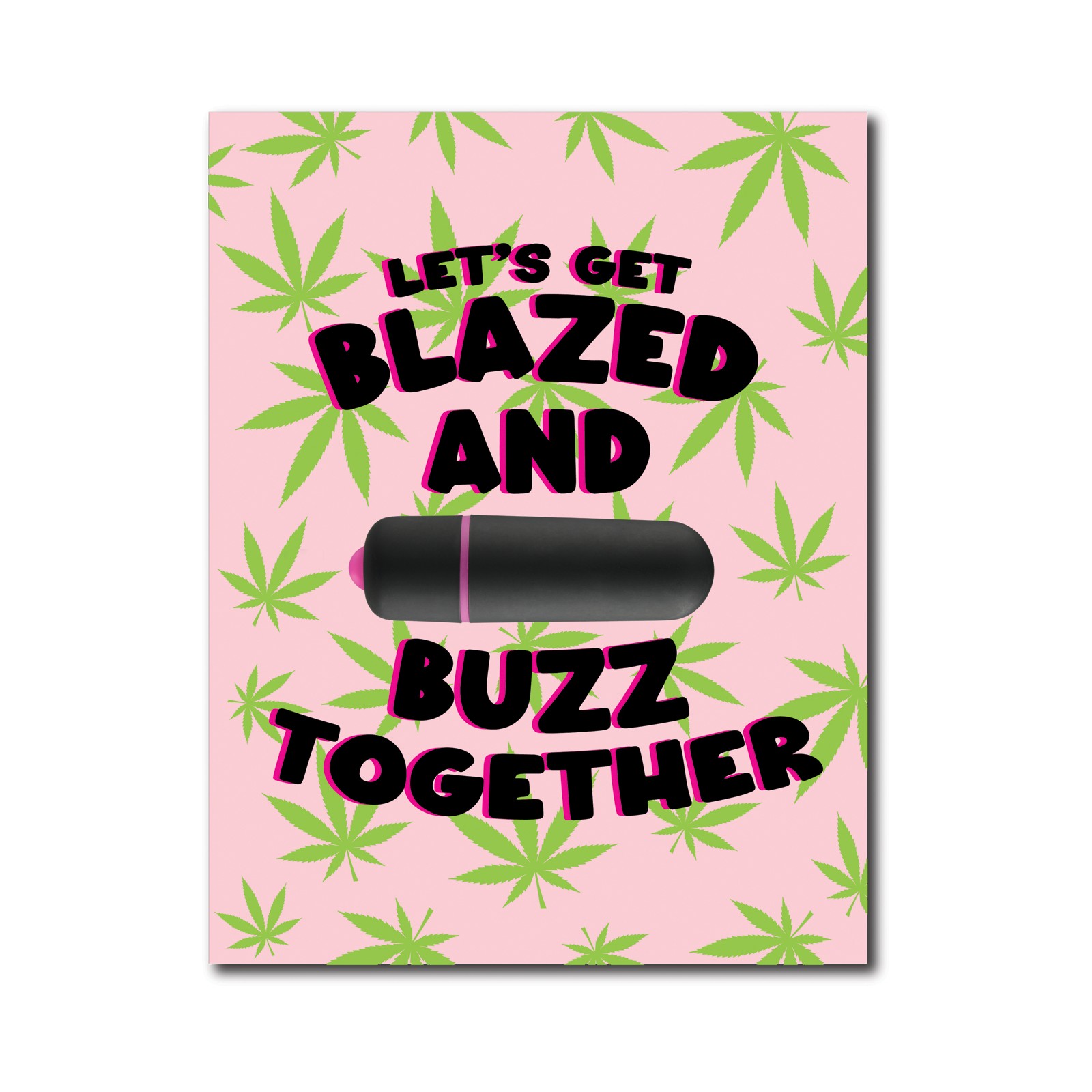 420 Foreplay Greeting Card with Vibrator for Fun Surprises