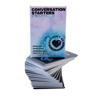 Juego de Cartas Conversation Starters 120 - Discusiones Interesantes