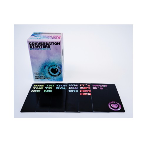 Conversation Starters 120 Card Game - Engaging Discussions