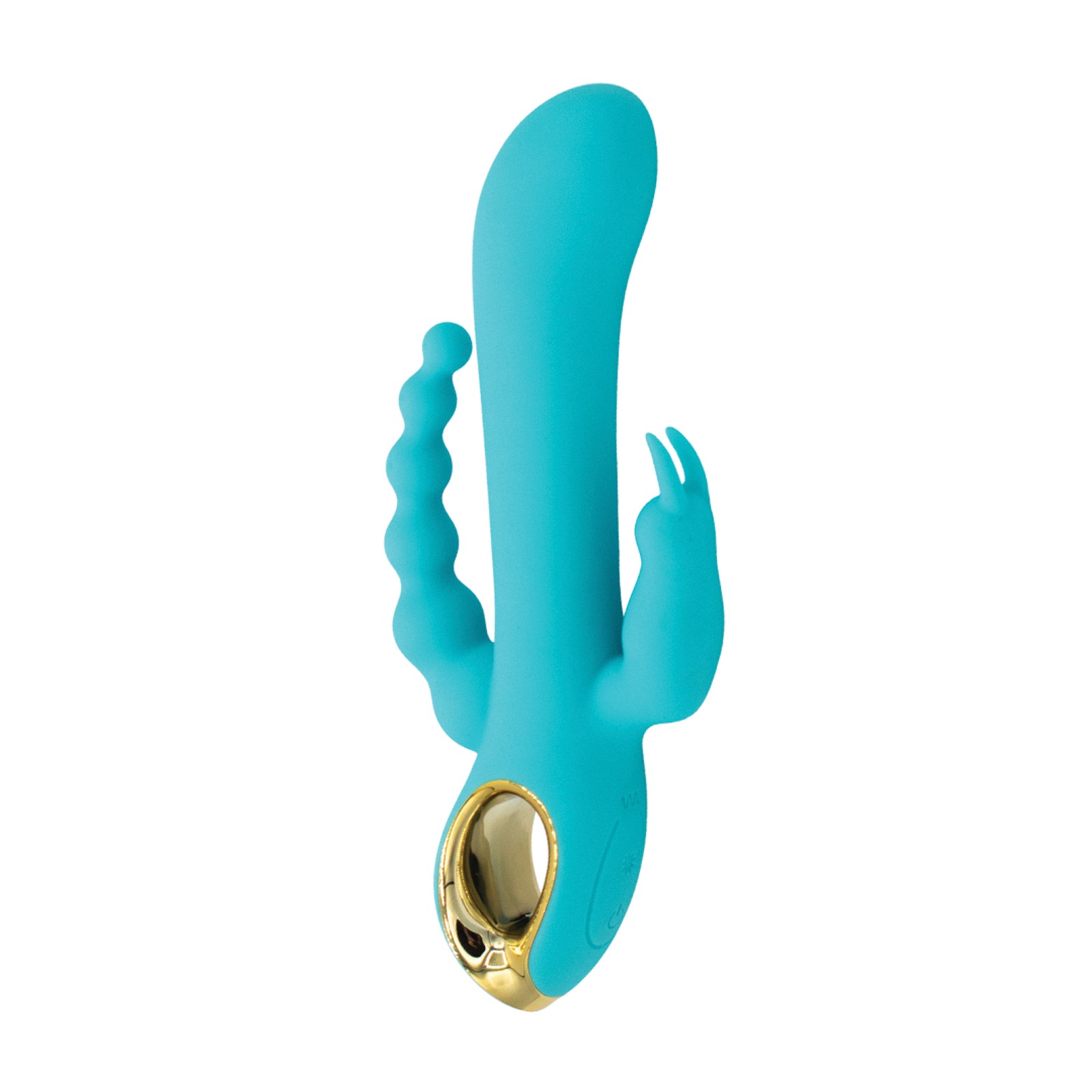 Mighty Magic Clit G-Spot Anal Vibrator Aqua