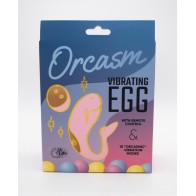 Natalie's Toy Box Orcasm Remote Controlled Egg Vibrator - Pink