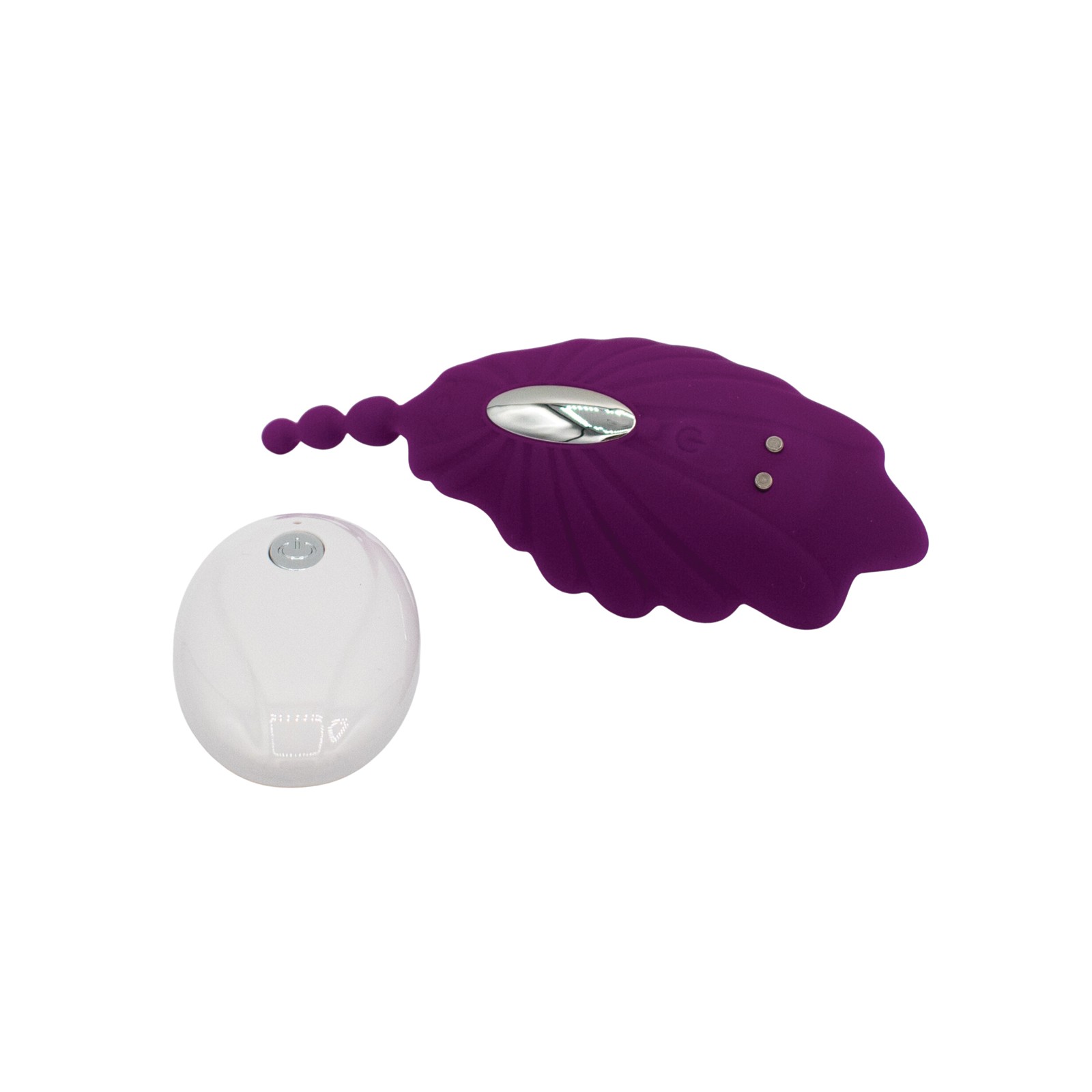 Natalie's Toy Box Shell Yeah Remote Controlled Panty Vibrator Purple