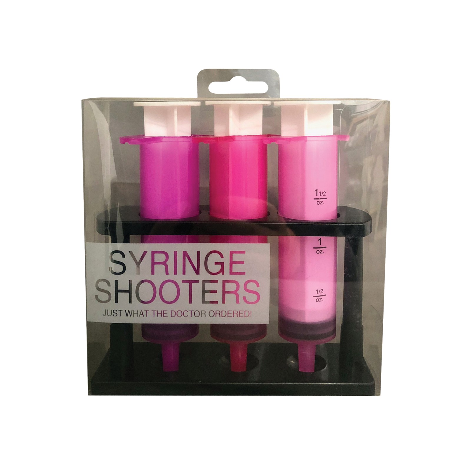 Jeringas Shooter - Rosa Set de 3