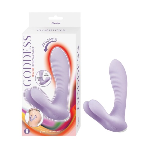 Vibrador Conejito Goddess Calentador Estimulación Doble