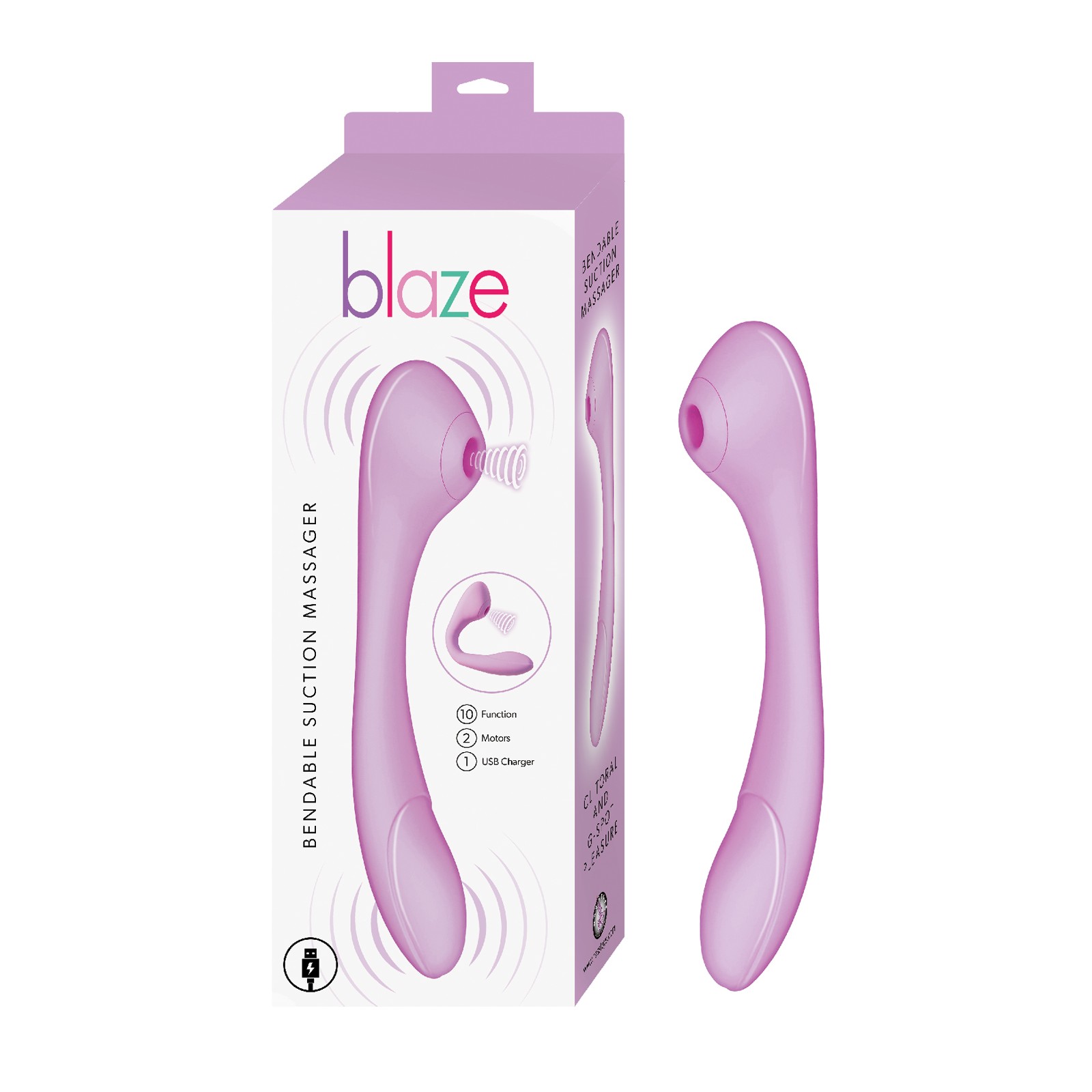 Blaze Bendable Suction Massager