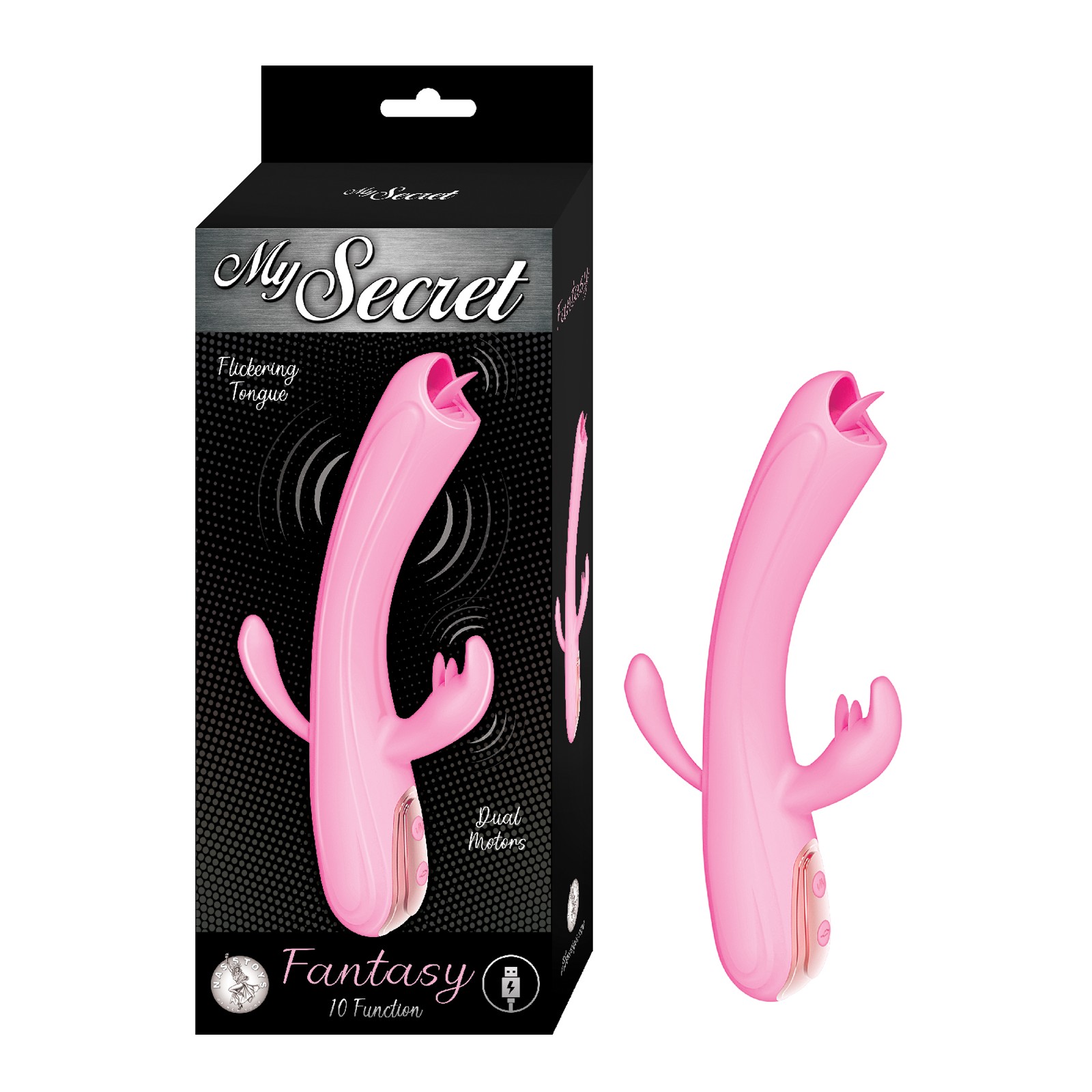 My Secret Fantasy Pink Rechargeable Vibrator