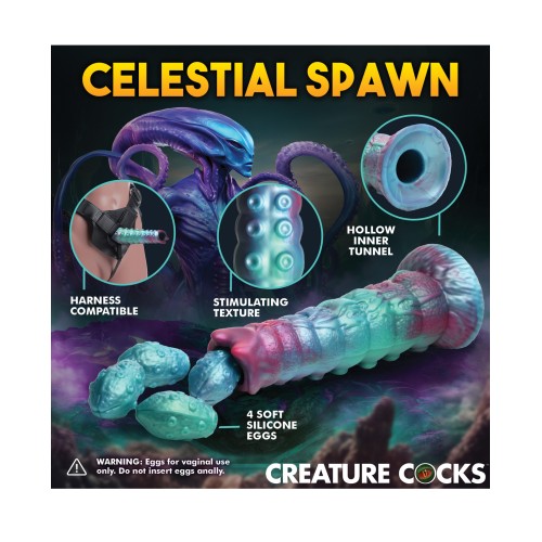 Creature Cocks Galactic Breeder Dildo with Eggs