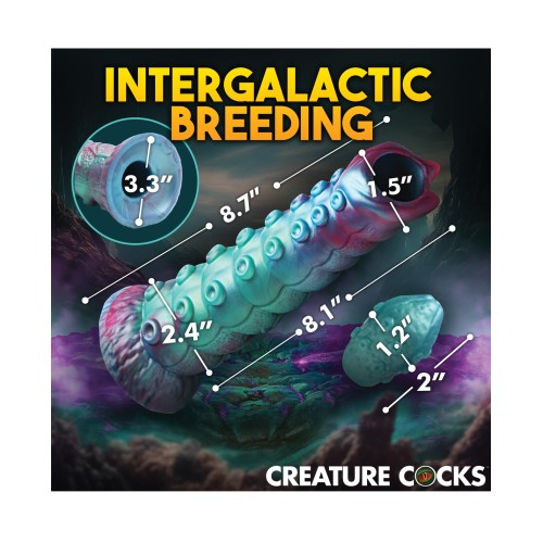 Creature Cocks Galactic Breeder Dildo with Eggs