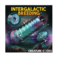 Creature Cocks Galactic Breeder Dildo with Eggs