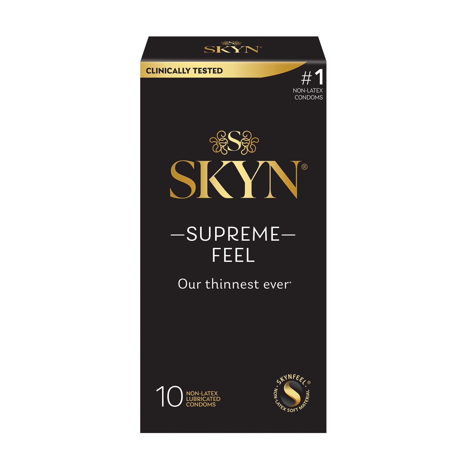 Condones Lifestyles SKYN Supreme Feel Paquete - 10 Unidades