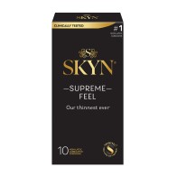 Condones Lifestyles SKYN Supreme Feel Paquete - 10 Unidades