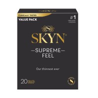 Condones Lifestyles SKYN Supreme Feel - Paquete de 20