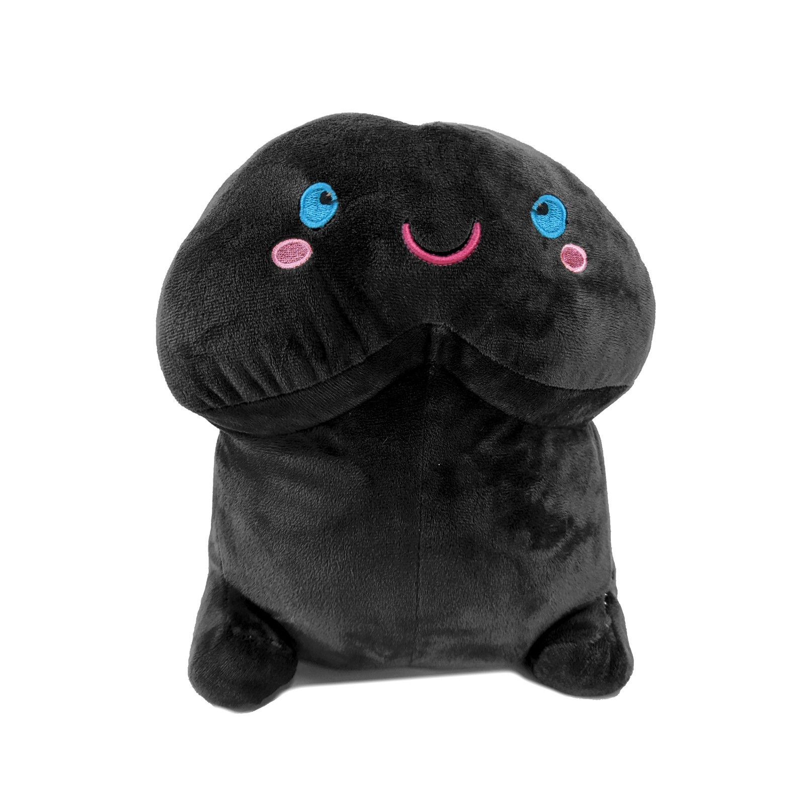 Peluche de Pene Corto Shots Negro 20 Pulgadas