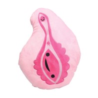 Shots Plushie Pussy Pillow with Storage - Pink