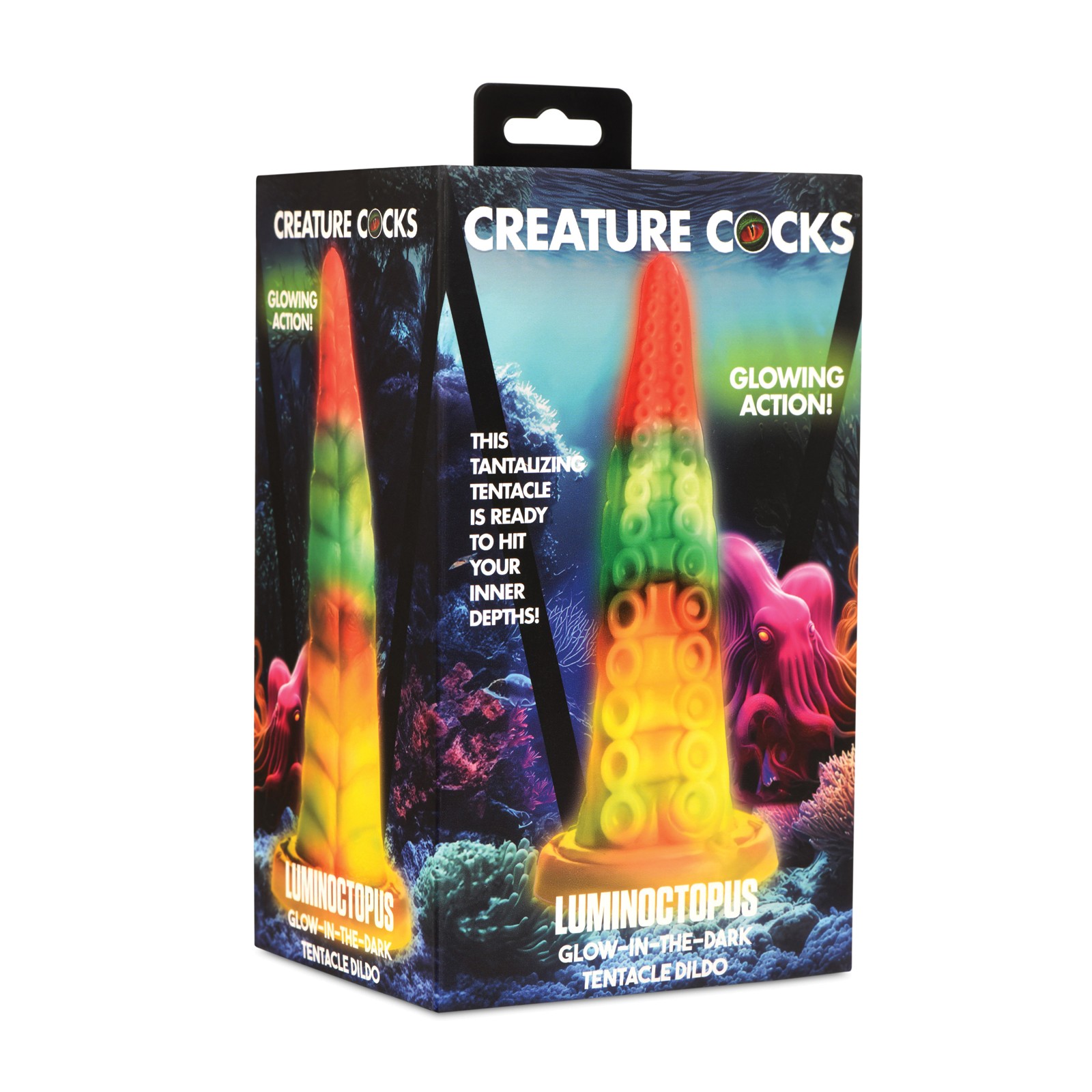 Creature Cocks Luminoctopus Glow-in-the-Dark Tentacle Dildo