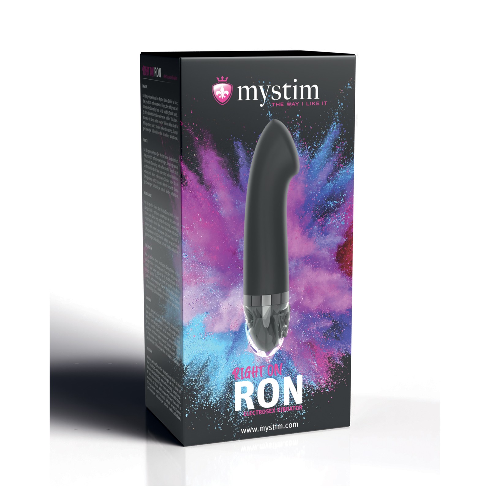 Mystim Right on Ron Vibrador G eStim