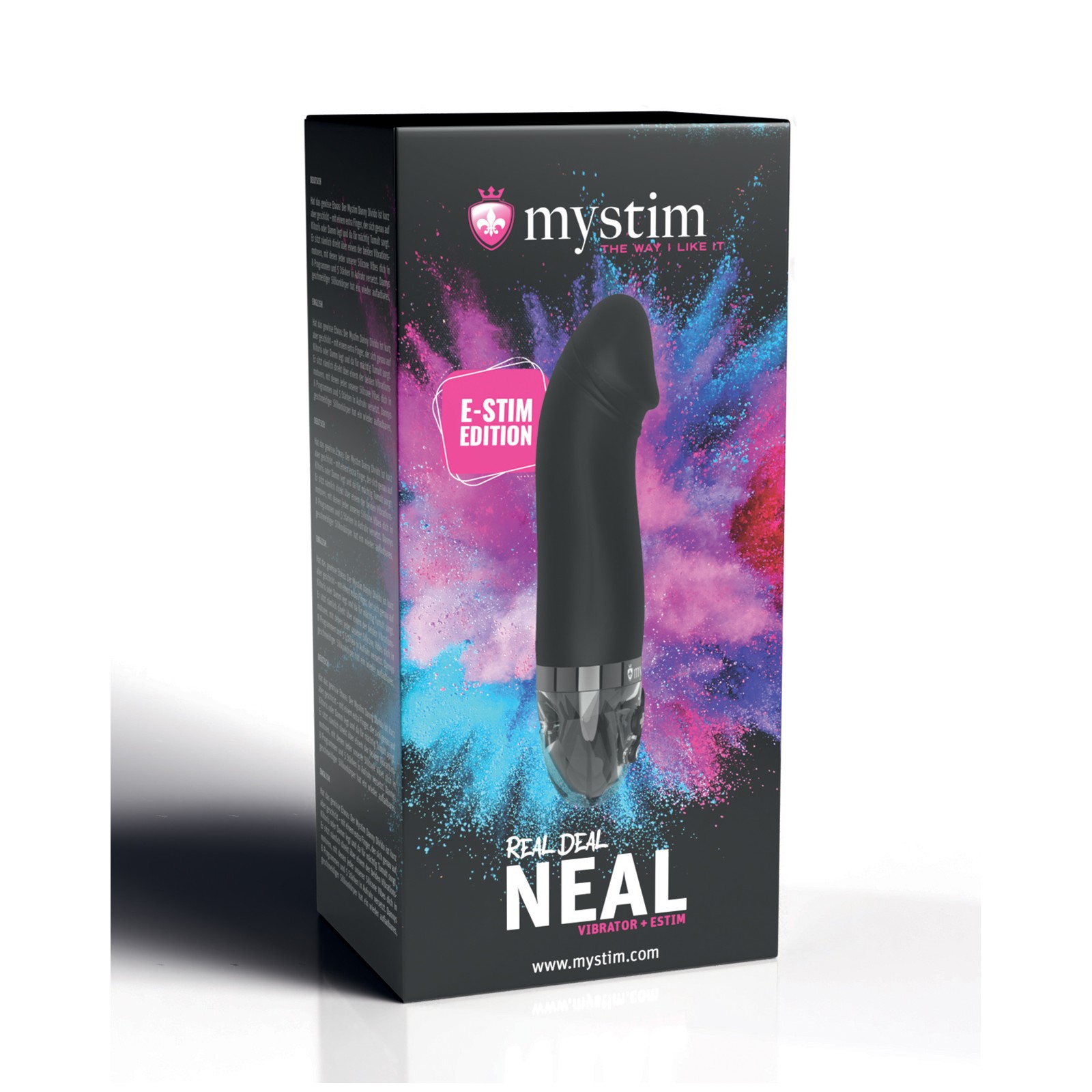 Vibrador Mystim Real Deal Neal eStim para Placer Definitivo