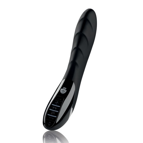 Mystim Sizzling Simon Vibrador eStim - Edición Negra