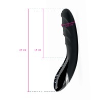 Mystim Sizzling Simon Vibrador eStim - Edición Negra