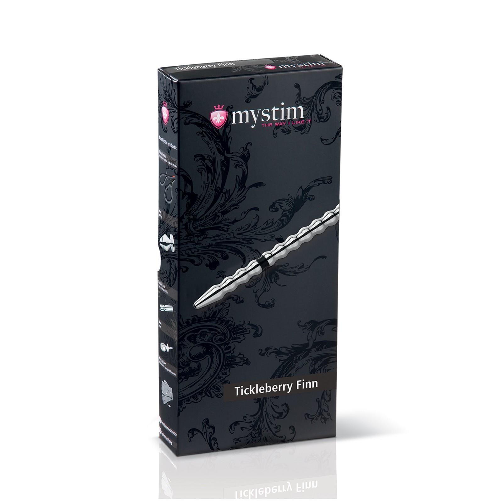 Mystim Tickleberry Finn Urethral Sound - Silver