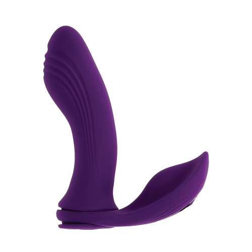 Vibrador Dual Mix & Match Playboy - Morado