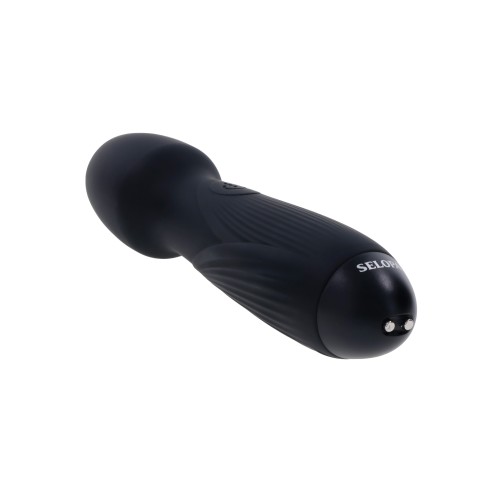 Selopa Power Trip Wand Vibrator Black for Ultimate Pleasure