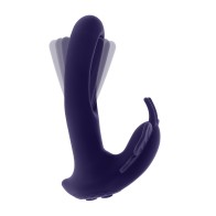 Evolved Lord of the Wings Flapping & Vibrating Stimulator - Purple