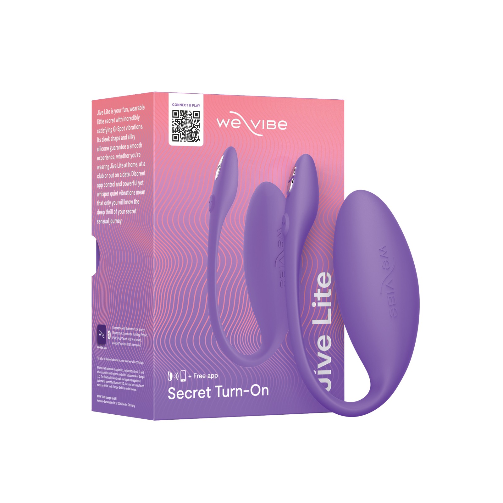 We-Vibe Jive Lite Purple Discreet G-spot Vibrator