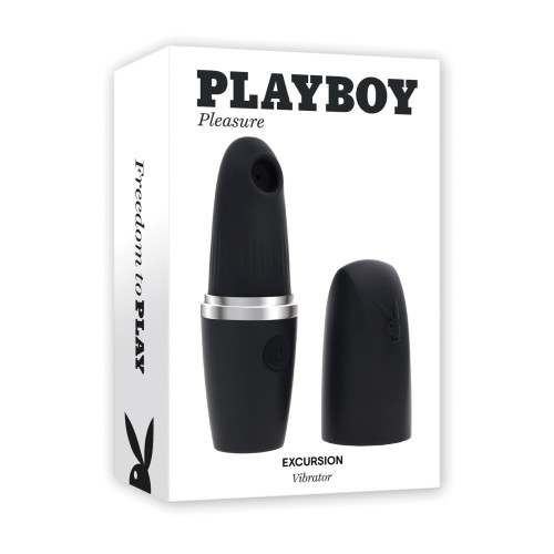 Vibrador de Succión Clitoriana Playboy Pleasures Excursion - Negro