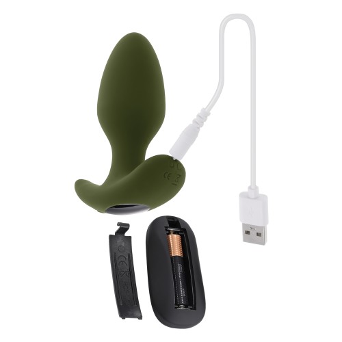 The Colonel Vibrating Plug - Green