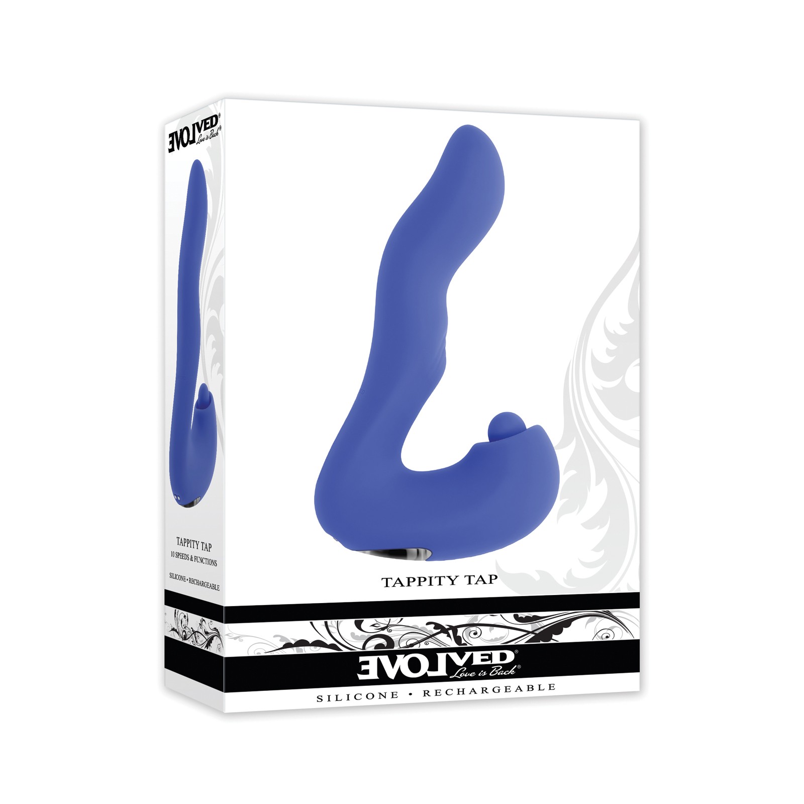 Vibrador Evolved Tappity Tap Azul