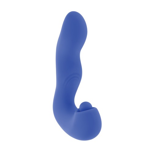 Evolved Tappity Tap Vibrator Blue