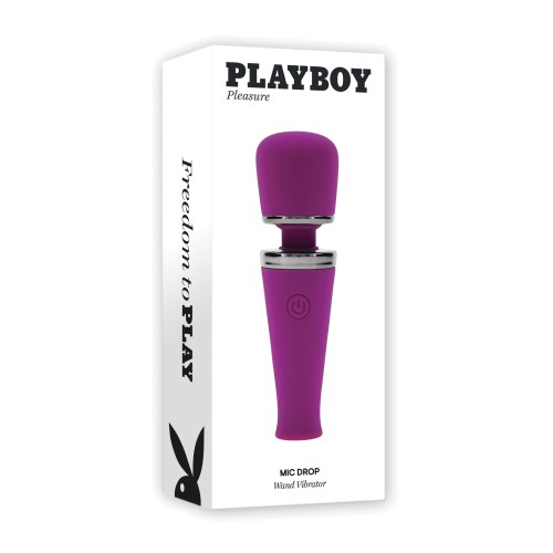 Playboy Pleasure Mic Drop Wand Vibrator