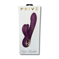 Vibrador Super Rabbit PRIVE Púrpura