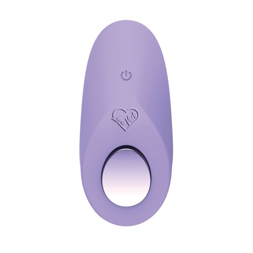 Vibrador Clitoriano Infundido con Cobre Love Verb Snuggle Me - Lila